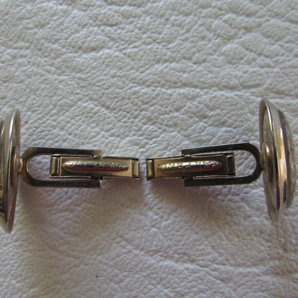 Roman Soldier Centurion Head Cameo Cufflinks - Vintage - Picture 6 of 8